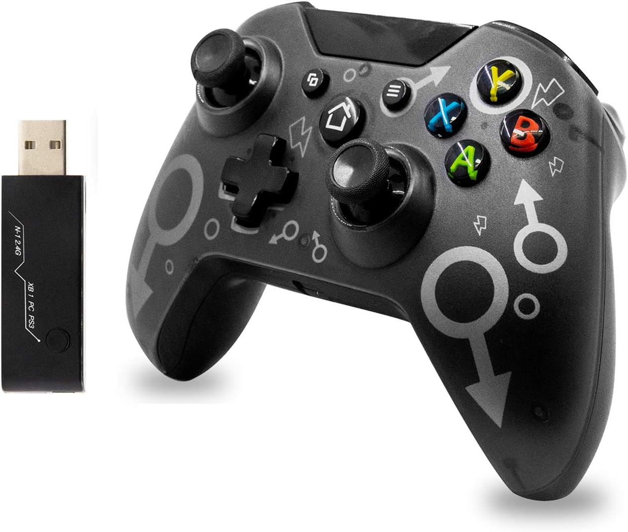 2.4G Wireless Controller for Xbox One, Wireless Xbox Controller Game