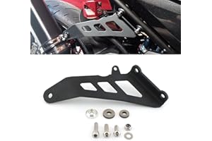 OIbkp Motorcycle Exhaust Hanger Bracket for Ninja 400 2018 Exhaust Pipe Motorcycle Accessories Black