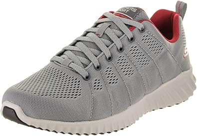 skechers shoes mens red