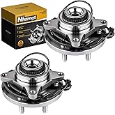 Nhsmgt 515142 Front Wheel Hub Bearing Compatible with Ford F150 4WD 2011-2014, Expedition 2011-2014, fit Lincoln Navigator 2011-2014, F150 2010 AWD with ABS Assembly 6 Lug 2pcs