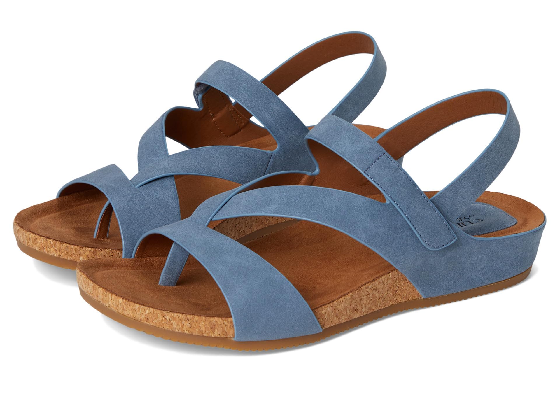 Eurosoft Women's Gianetta Flat Sandal, Azanti
