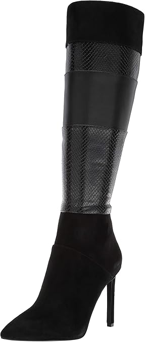 nine west toprank colorblock boots