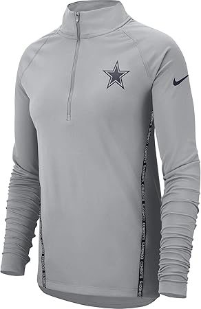 nike half zip dri fit pullover women's