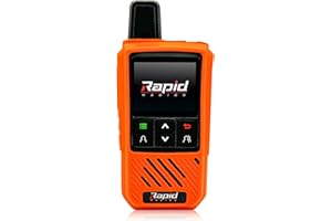 Rapid Radios Silicone Protective Case — Shock-Absorbing Cover for Walkie-Talkies (Orange)