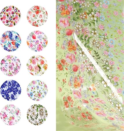 Amazon 10シール フラワー ネイルホイル レース 桜 春 ネイルデコ ステッカー ネイルアート ホイル 01 10 Soul Love シール ステッカー 通販