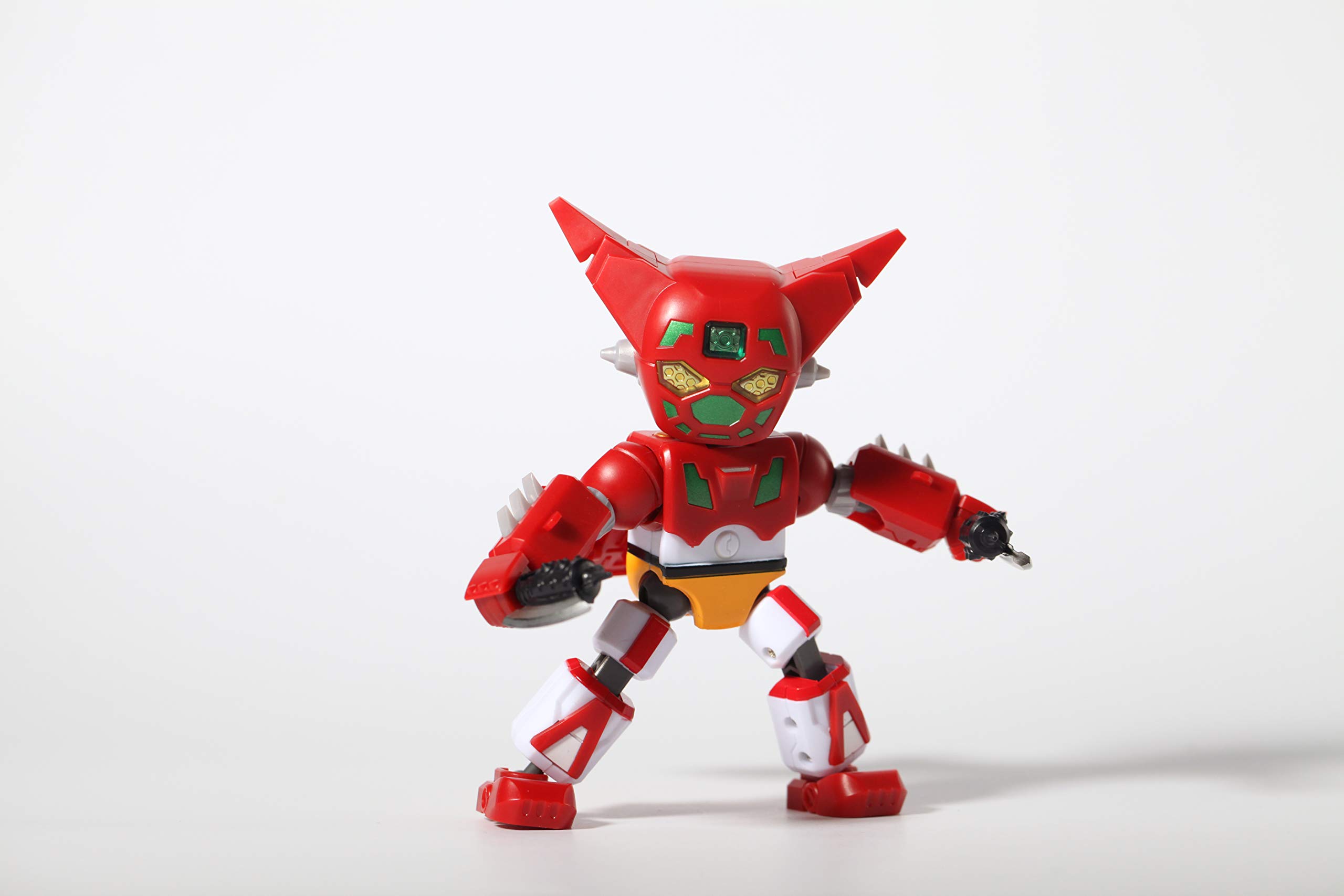 52Toys MegaBOX MB-05 Red Getter No.1 MB-06 Black Getter Action Figure (MB-05 RED)