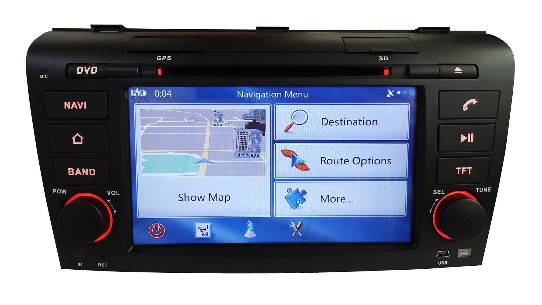 Buy XTTEK 7 inch Touch Screen in dash Car GPS Navigation System for