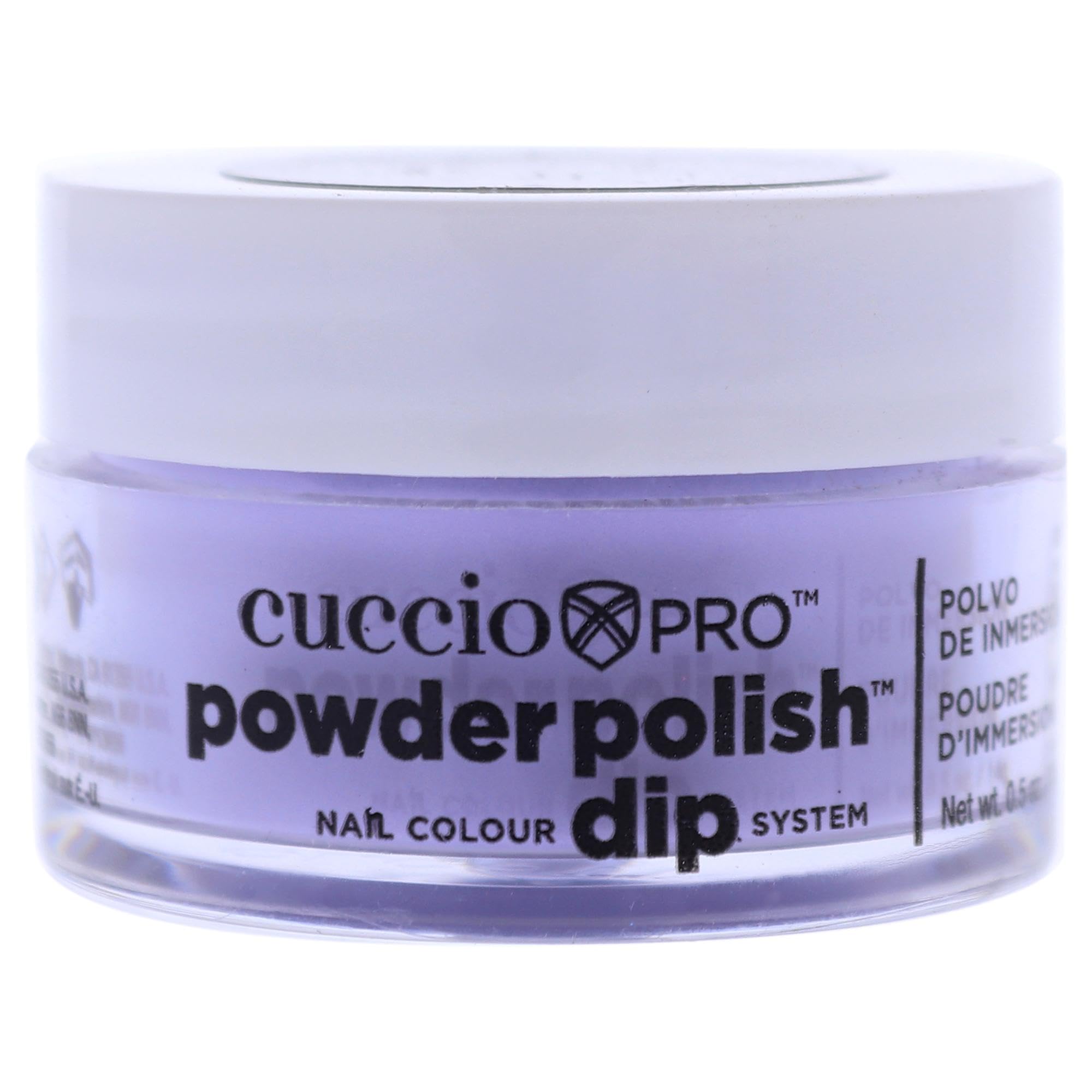 Cuccio - Pro Powder Polish Nail Colour Dip System - Pastel Purple - for Women - Nail Powder - 0.5 oz
