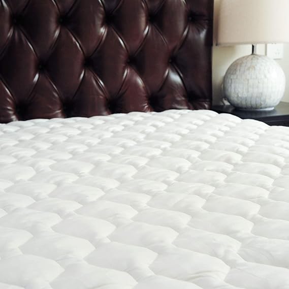 CUDDLE DREAMS Premium Silk Filling Mattress Pad/Topper