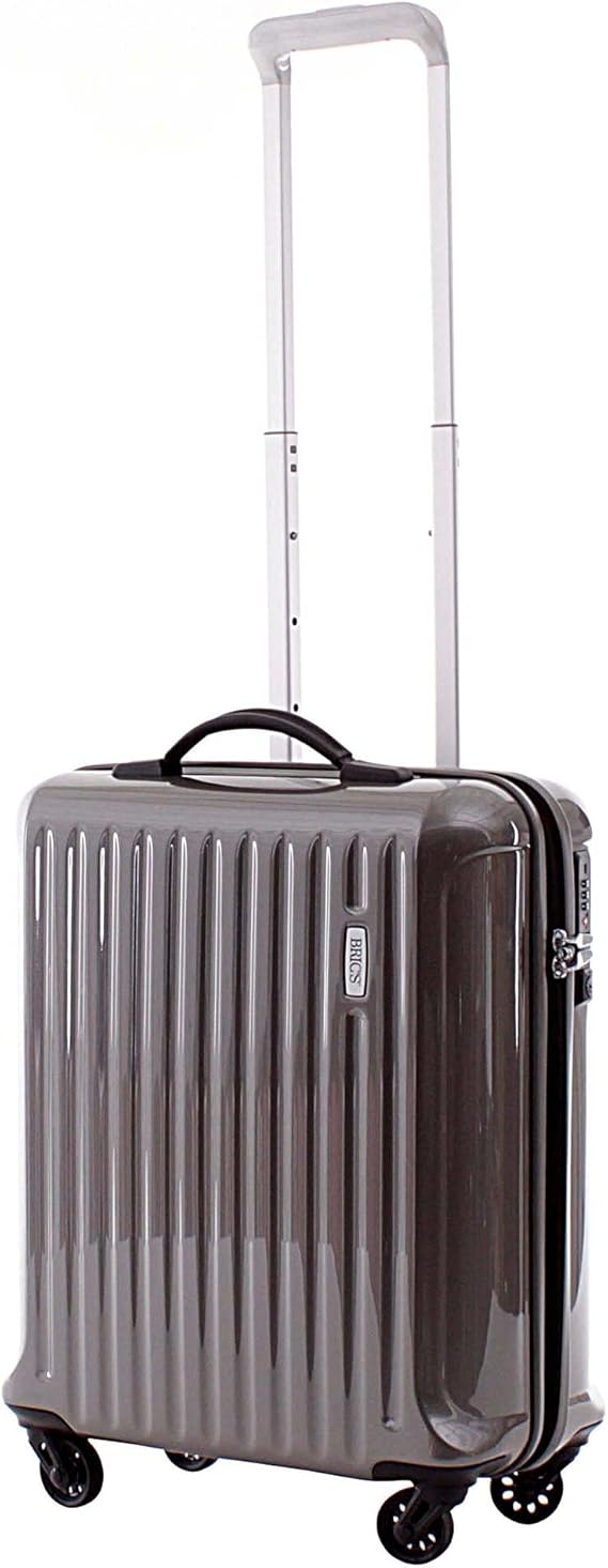 brics white luggage
