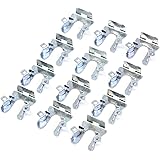 Red Hound Auto 12 Pivot Headlight Retaining Clips Compatible with Ford F-150 F-250 F-350 Bronco 1992-1996