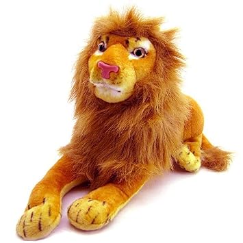 HARDI THRIVE Soft Wild Sitting Animal Lion Soft Small Toy Teddy for Home and Car Birthday Gift to boy or Girl.