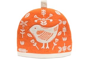 Glaciart One Wool Teapot Cozy Kettle Cover | Dome Shaped Large Tea Cosy, Kettle or French Press | Handmade & Needle Felted from Natural Wool | Warms Up to 2 Hours | Great as Gift