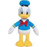 Disney Junior Mickey Mouse Small Plushie Donald Duck Stuffed Animal, Kids Toys for Ages 2 Up by Just Play