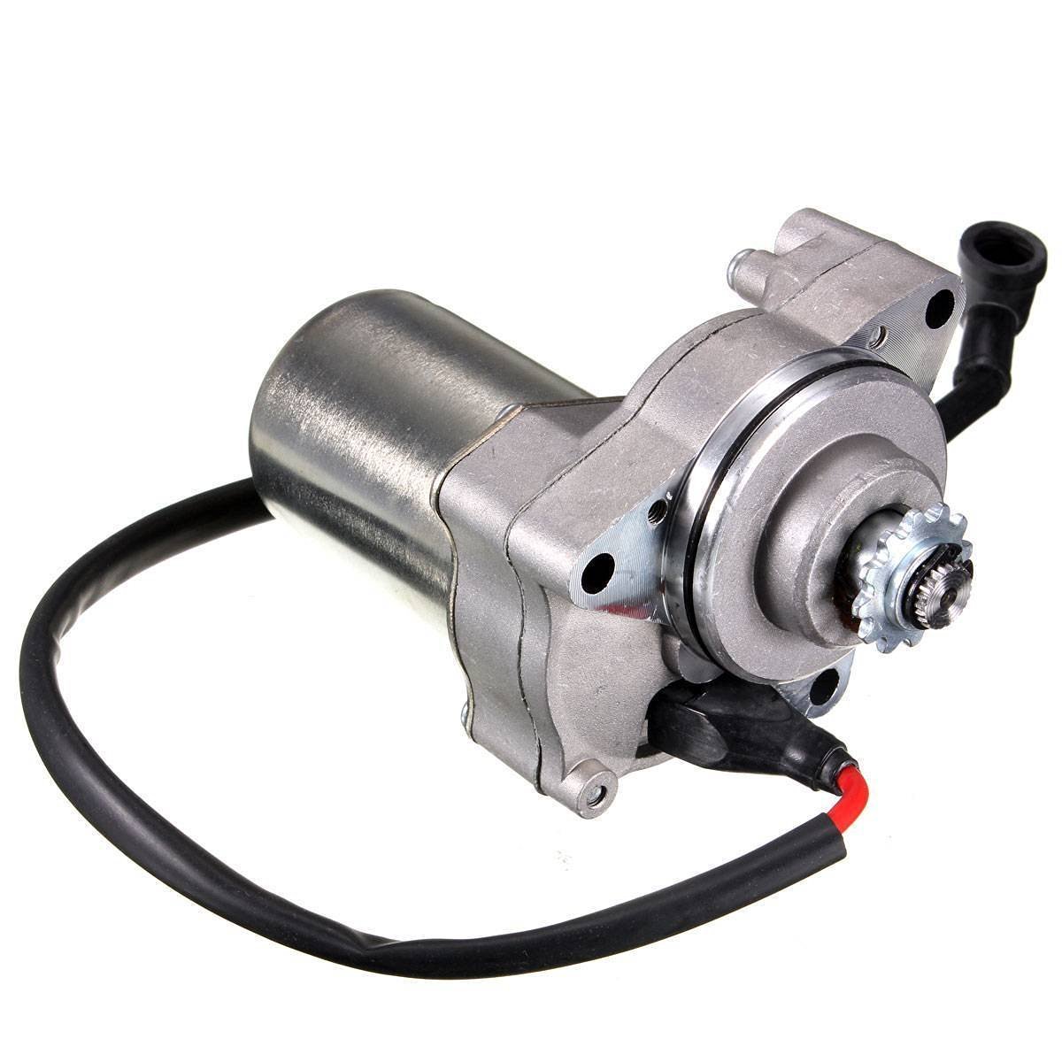 Beehive Filter - 3-Bolt Electric Starter Motor for 50cc, 70cc, 90cc or 110cc 4-Stroke Quad Bikes, ATVs and Pit Bikes