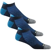 Darn Tough Vermont Men's Run No Show Tab Ultra-Lightweight Running Socks | No-Slip Pull-On Tab, Breathable Lightweight Merino Wool, Moisture Wicking, Anti-Blister Fit, Arch Support, Made in USA