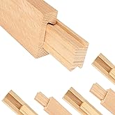 LANIAKEA 6PCS Wood Drawer Slide 16 Inches Wooden Drawer Slides Bottom Mount Center Mount Drawer Slides Replacement Part