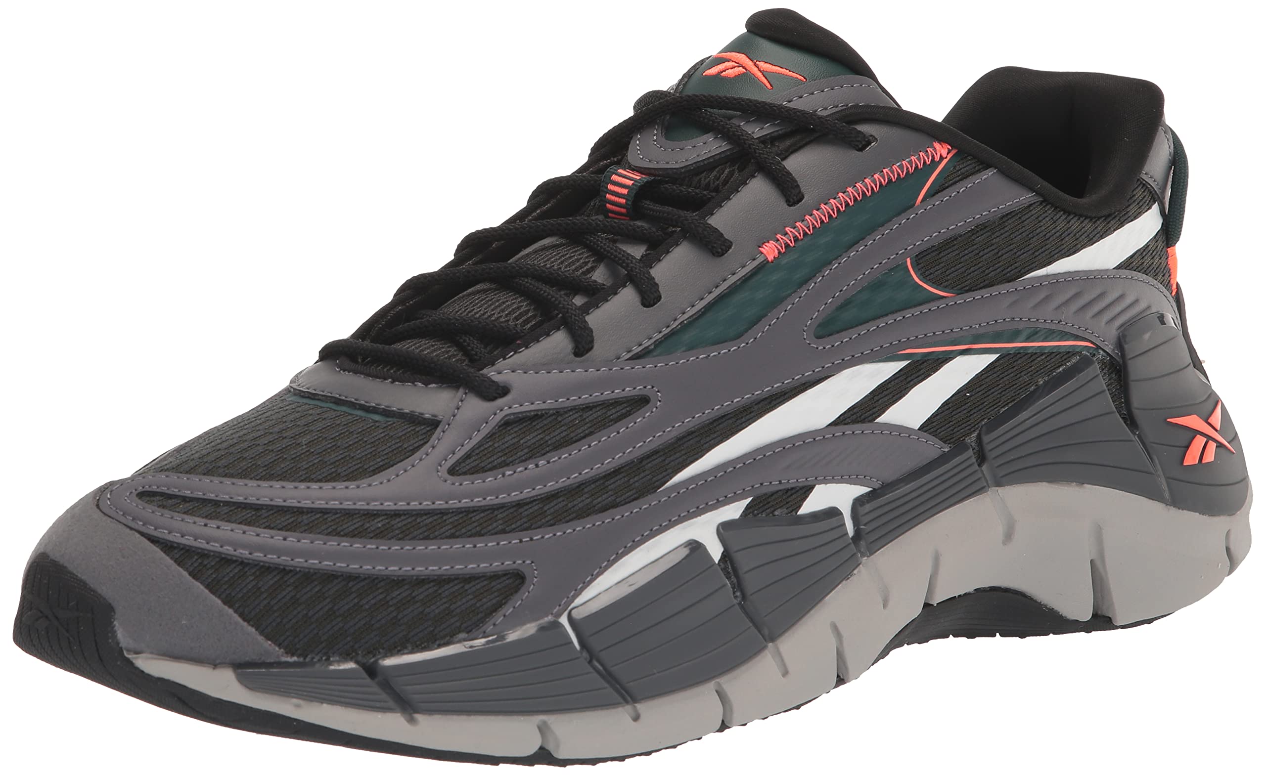 Reebok Unisex Adult Zig Kinetica 2.5 Sneaker, Pure