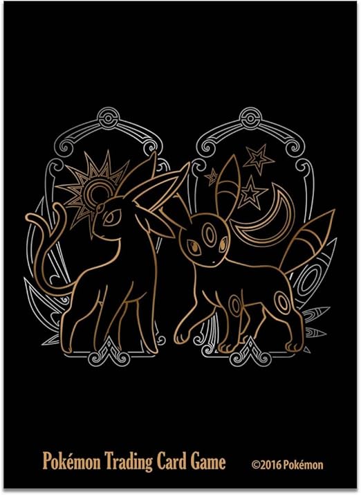 Amazon ポケモンセンター デッキシールド Day Night ブラッキー エーフィ 65枚入 海外限定スリーブ 並行輸入品 トレカ 通販