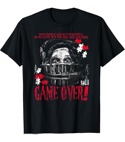 Amazon.com: American Classics Saw Horror Movie Graphic T Shirt