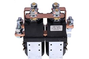 Solarhome New SW202 Solenoid Reversing Contactor Compatible with Albright Electric 36V 400A Albright 72V 80V Coil 400A Reversing Contactor Golf Cart Electric Vehicle Material Handling