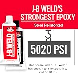 J-B Weld 8281 Original Cold-Weld Epoxy 10 oz Dark Grey PBS 5020 PSI view 2