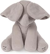 Baby GUND Flappy Elephant Interactive Musical Peek-a-Boo Plush 12-Inch view 2
