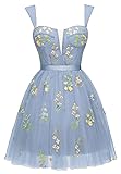 Flower Homecoming Dresses Short for Teens 2023