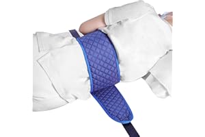 LEFEKE Bed Restraint Strap for Elderly，Medical Bed Restraint，Anti-Fall Waist Belt for Elderly，Adjustable Wheelchair Seat Safety Belt, Hospital Restraints Bed Strap to Secure Safety and Comfortable