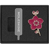 Moleskine Limited Edition Sakura 2026, Cherry Blossom Pin, Pink