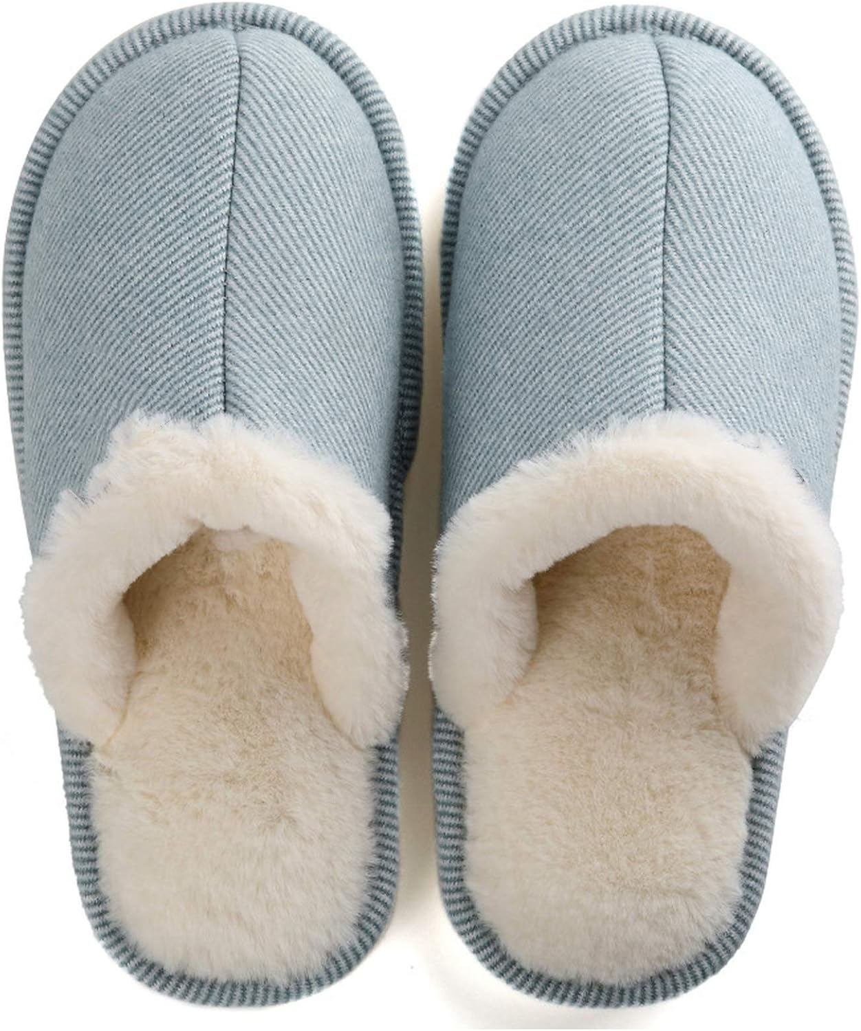 slippers without fur