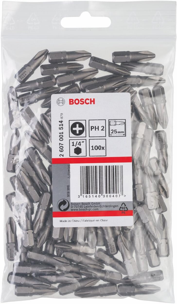 Bosch 2607001514 25 mm Extra Hard Screwdriver Bit, Blue, 25mm - Image 3