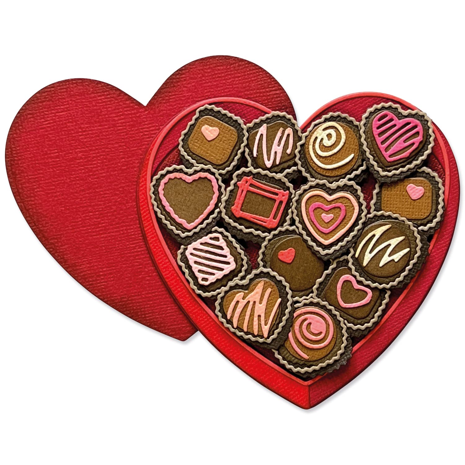 Sizzix Thinlits Die Set 24PK True Love Colorize by Tim Holtz, 666290