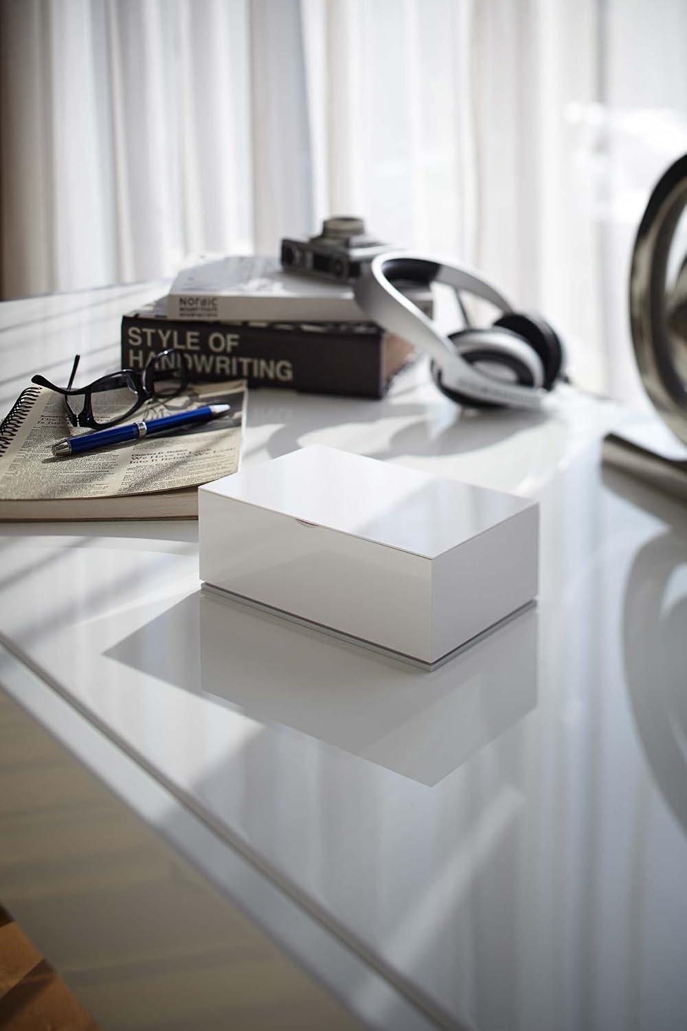 YAMAZAKI White Tissue Box, 16X10X6cm - Image 4