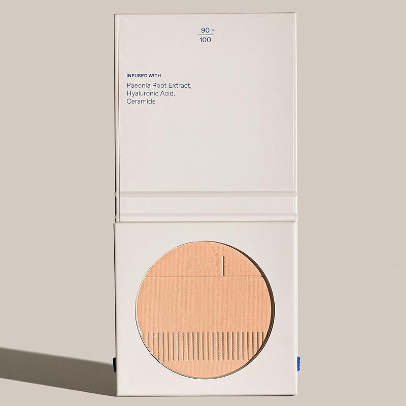 Natural Finish Face Powder Medium 02 - Polvo compacto sedoso para un cutis natural, sin efecto máscara, vegano, 8 g