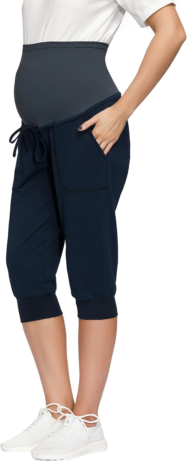 Pantalon Grossesse Bootcut Maacie - Tissu Extensible - Avec Poches - Taille Haute