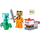 LEGO Minecraft Mini Set: Hero Minifigure with Charged Creeper