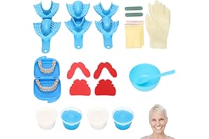 MOKEMOK DIY Oral Care Kit at Home, 2 Full Sets DIY Custom Smile Kits, Fully Customizable with 2 Complete Sets