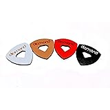 Leather Ukulele Picks with Diamond-Shaped Cutout Hole for Enhanced Grip Never Drop your Pick while Playing also works as a Gu