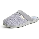 Dearfoams Women's Samantha Knit Closed Toe Scuff Slipper