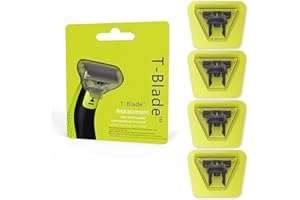 KIONCARE Replacement Head Compatible with oneblade QP series, 4 Count