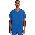 Healing Hands Mens Scrubs Top 3 Pocket Purple Label Jake 2331 V-Neck Scrub Tops for Men