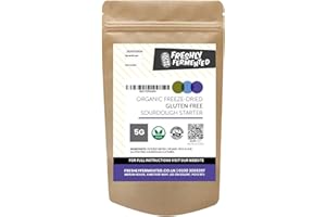 GOOD GUT TRIBE Freshly Fermented - Certifed Organic Sourdough Starter - Gluten Free