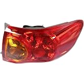 ANTUKO Right Tail Light Lamp Replacement for Corolla 2009-2010 | Passenger Lamp, Replacement for 8155002460, Replacement for TO2801175