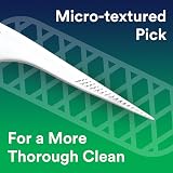 DenTek Triple Clean Mint Flavoured Floss Picks 150 Pack Fluoride Coated view 6