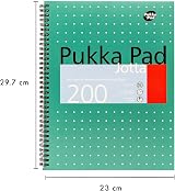 Pukka Pad A4 Dotted Metallic Jotta Book 200 Pages 80GSM 4-Hole Grey view 2