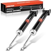 A-Premium Rear Shock Absorber Compatible with Nissan | for Nissan 370Z 2009-2020 - 2x Replacement Suspension Complete Strut Assembly