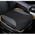 Lofty Aim Car Seat Cushion: Comfortable Memory Foam Car Seat Cushion for Driving - for Sciatica-Tailobone Pain Relief - Seat Cushion for Car-Truck, Office, Wheelchair - Black