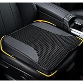 Lofty Aim Car Seat Cushion, Comfortable Memory Foam Seat Pillow for Driving, Sciatica-Back Pain Relief, Cushion for Car-Truck, Office, Wheelchair - Black