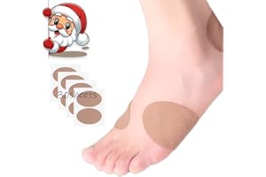 GOSTPHANT Moleskin for Blisters Feet, Adhesive Moleskin Pads, Moleskin Padding for Shoes, Toes, Heel | Blister Prevention and Reduce Friction - 30 Sheets (60 Pieces Total)